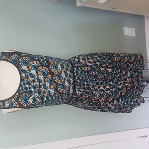 Kensie linen rayon blend summer dress. Size Large